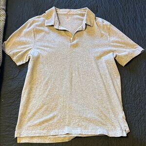 J. Crew Light Blue/Grey Polo Shirt